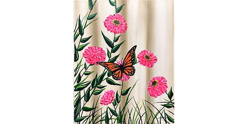 Pink Zinnia Picnic - Paint and Sip in Norfolk | Classpop!\u2122