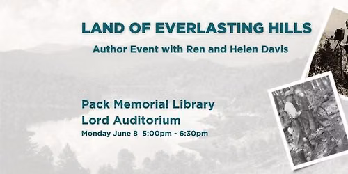 "Land of Everlasting Hills" Author Event with Ren and Helen Davis