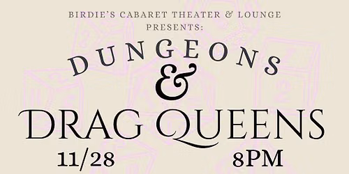 Dungeons and Drag Queens: D&D LIVE