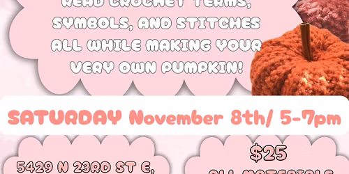 2nd Beginners Crochet Class