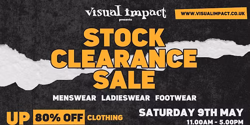 Stock Clearance Event - Quay Arts Centre 