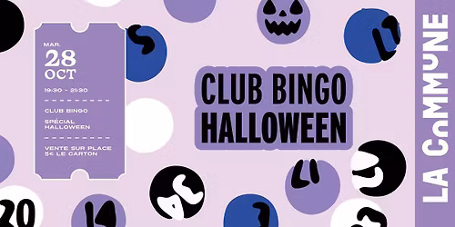 Club Bingo Halloween