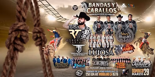 ROBERTO TAPIA, VOZ DE MANDO, LOS VARONES DE CALIFORNIA Y MAS