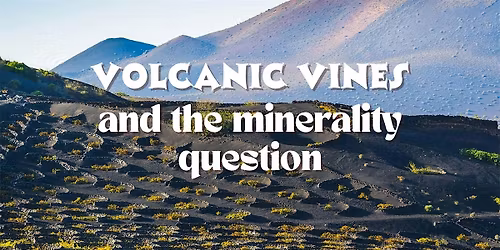 Volcanic Vines (and the 'minerality' question...)