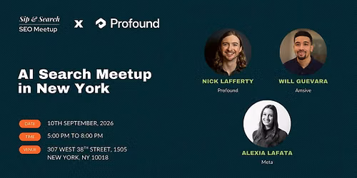 AI Search Meetup in New York