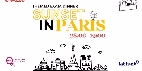 Themed Exam Dinner: Sunset in Paris\u272828.06 | 19:00 \u0447.