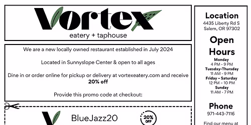 Live Jazz at Vortex