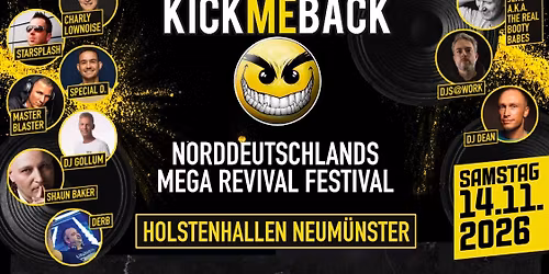 KICK ME BACK - Das Mega Revival Festival