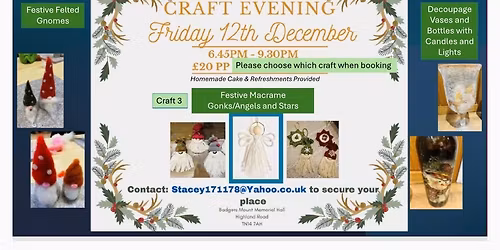 Festive Craft Evening 