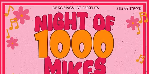Night Of 1000 Mikes: A Fundraiser In Support of Mike Hooves