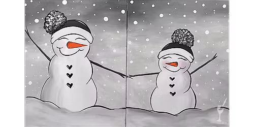 Snowman Family - Paint and Sip in Houston | Classpop!\u2122