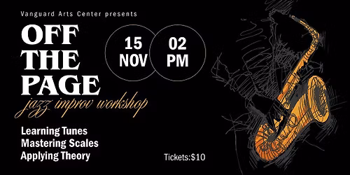 Off The Page: Jazz Improv Workshop