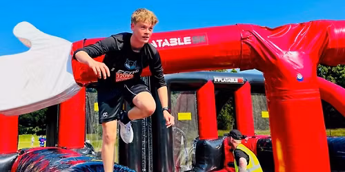 5k INFLATABLE RUN WITH 30 OBSTACLES