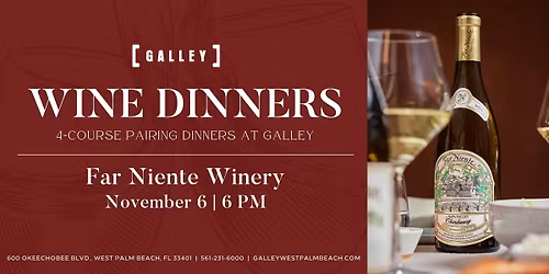 Far Niente Wine Dinner