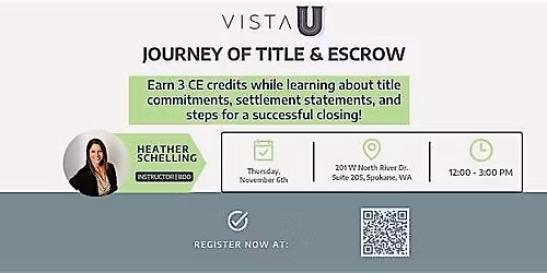 The Journey of Title and Escrow