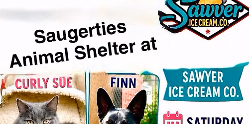 Saugerties Animal Shelter at Sawyer Ice Cream 