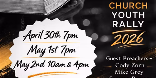 But Our Eyes Are Upon Thee ~ Youth Rally 2026