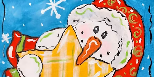 Painting with Scarlet Button Wellness