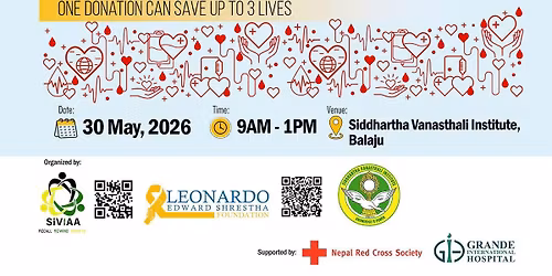 Blood Donation Program 2026 May