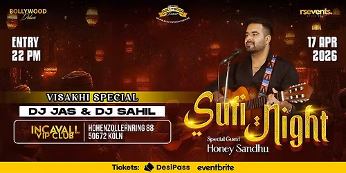 Bollywood Sufi Night Cologne