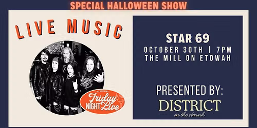 Friday Night Live - Star 69 | HALLOWEEN ROCK CONCERT