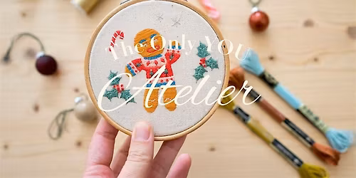 Only YOU Atelier: Bordado Navide\u00f1o