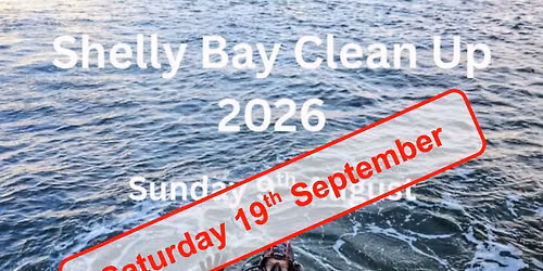 Shelly Bay Clean Up - 2026 - NEW DATE