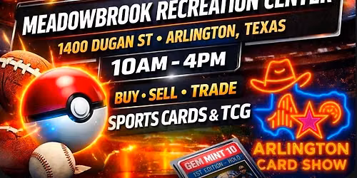 Arlington Card Show June 13