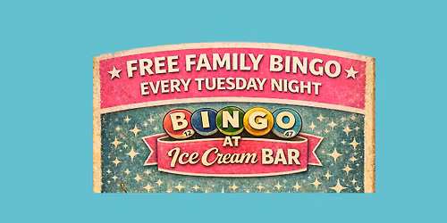 Free Family Bingo Every Tuesday Night