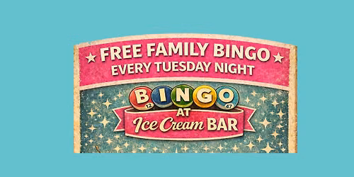 Free Family Bingo Every Tuesday Night