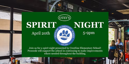 Crestline Elementary School Spirit Night
