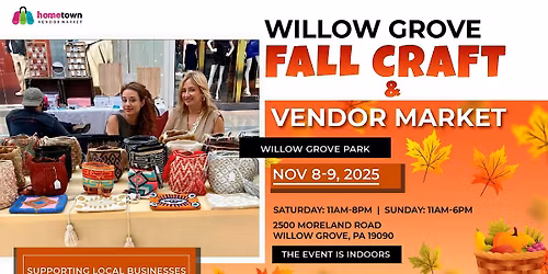Willow Grove Fall Craft and Vendor Market