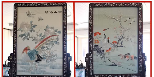 Unveiling Historical Interpretation of Silk Screens During Art Walk