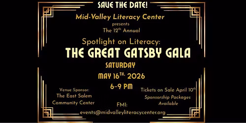 Spotlight on Literacy: The Great Gatsby Gala