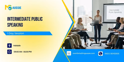 Intermediate Public Speaking: 1 Day Session in Adelaide