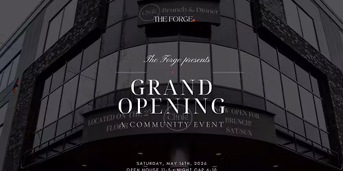 Grand Opening \u2014 Community Day