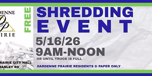 Shred Event - FREE