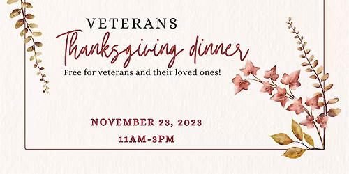 Veteran's Thanksgiving Dinner 2025