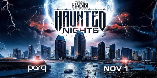 Yalla Habibi San Diego: Haunted Nights @ Parq Nightclub | Nov 1