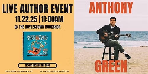 Book Launch with Anthony Green