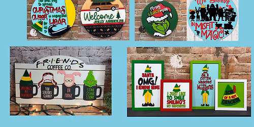 Christmas Movie Paint Night \ud83c\udf84\ud83c\udf85\ud83c\udffc