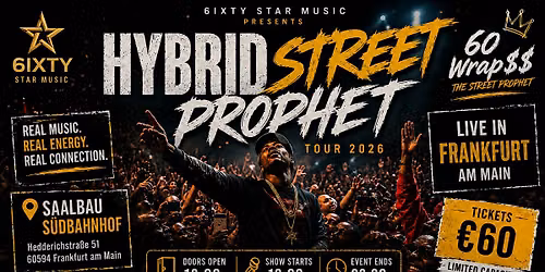 HYBRID STREET PROPHET TOUR 2026 | 60 WRap$$