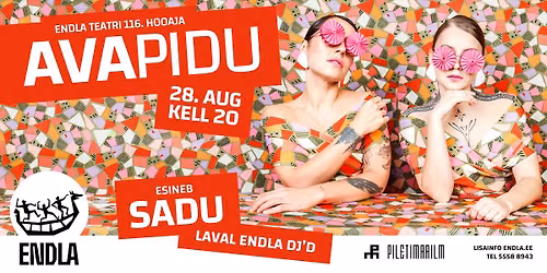 Endla Teatri 116. hooaja AVAPIDU