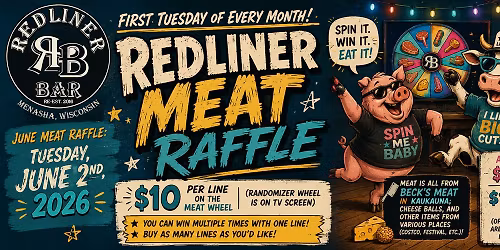 Redliner June Meat Raffle