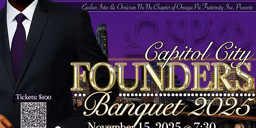 Central Texas Founders Banquet 2025 (Epsilon Iota\/Omicron Nu Nu Chapters)