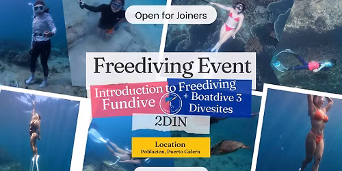 FREEDIVING EVENT IN PUERTO GALERA