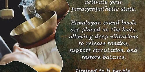 Lymphatic flow: Sound and Vibration experience