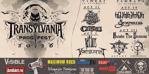 TRANSYLVANIA PROGFEST 2026 \u2014 First Edition