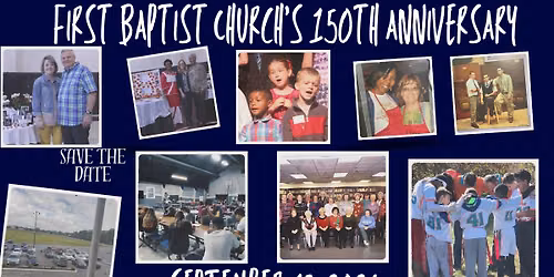 150th Anniversary Celebration! 