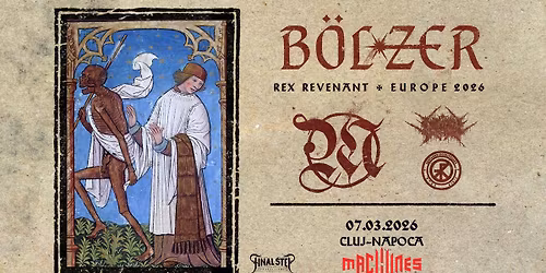 B\u00f8lzer, Mis\u00feyrming, Vitriol, TxRxP - Machines - Cluj-Napoca - 07.03.2026